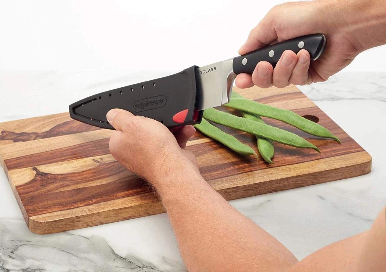 Kuchařský nůž MasterClass EdgeKeeper 20 cm v sadě